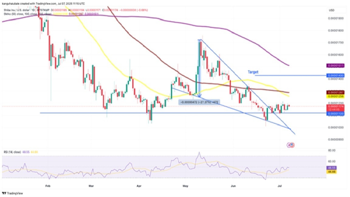 【XM Market Analysis】--DOGE, SHIB Lead Memecoin Recovery Amid Increasing Holder Accumulation H1(图6)